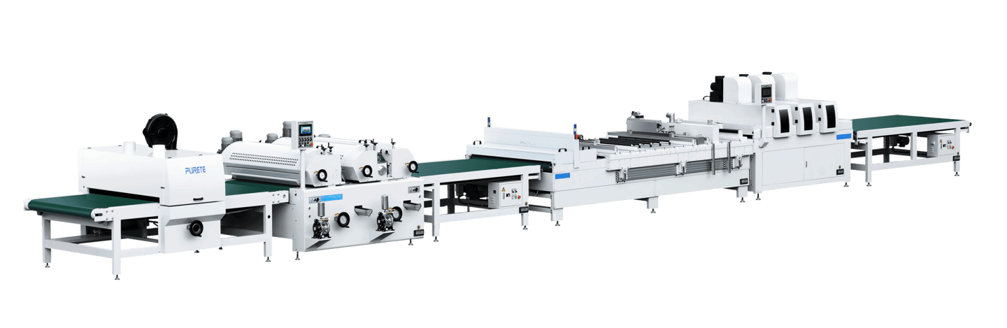 Soft-touch(excimer)coating production line